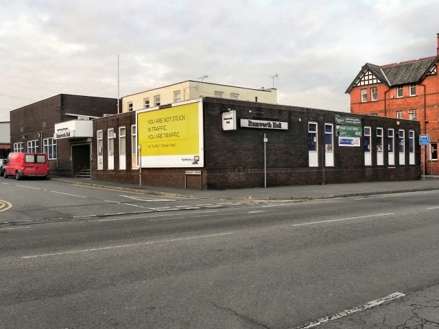 Picture of Rumworth Hall (Labour Club - Soul Club) courtesy of Wikimedia Commons contributors - click for full credit