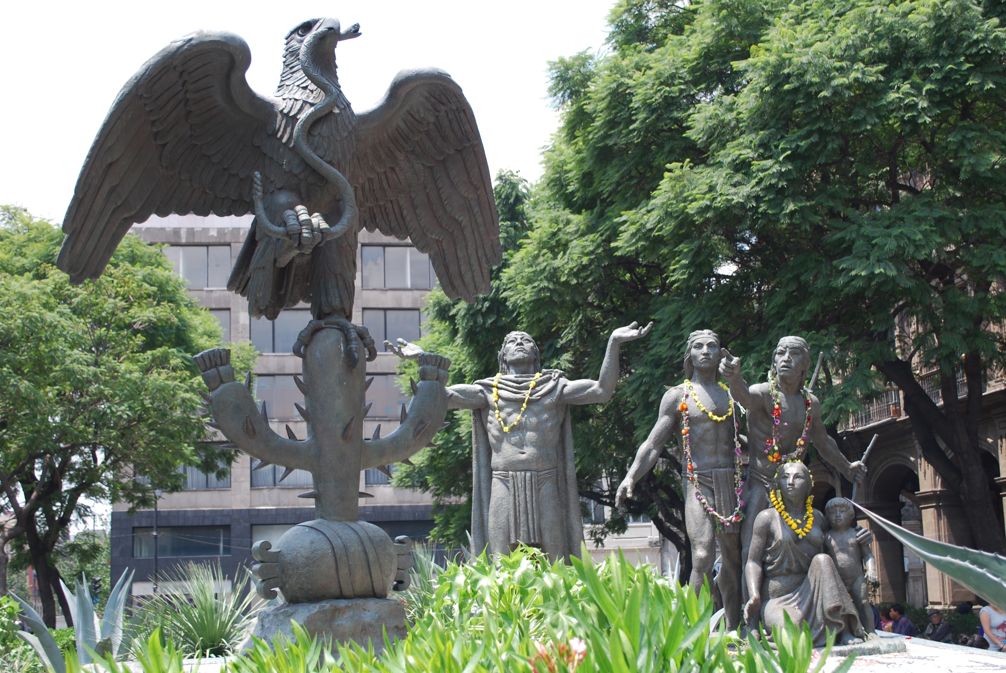 Monumento de la Fundación de México-Tenochtitlan - Wikiwand