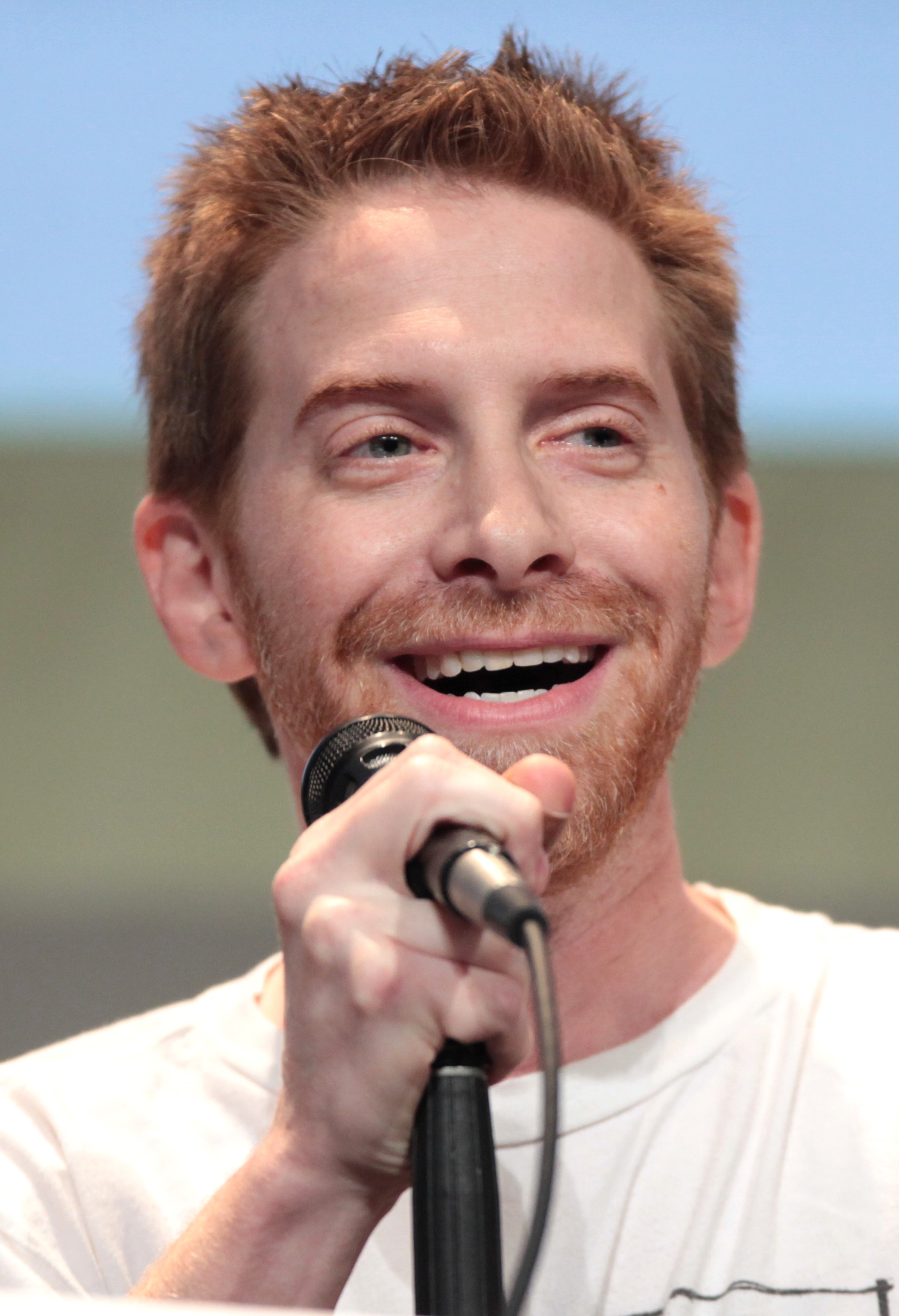 Green at the 2015 [[San Diego Comic-Con]]