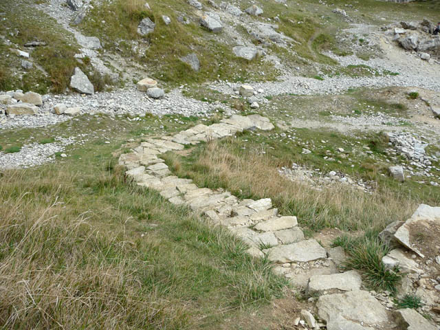 Steps descending into the quarry, Dancing Ledge - geograph.org.uk - 1626224