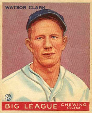 <span class="mw-page-title-main">Watty Clark</span> American baseball player