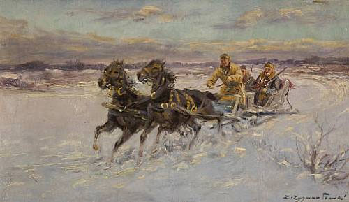 File:Zygmuntowicz A trojka in the snow.jpg