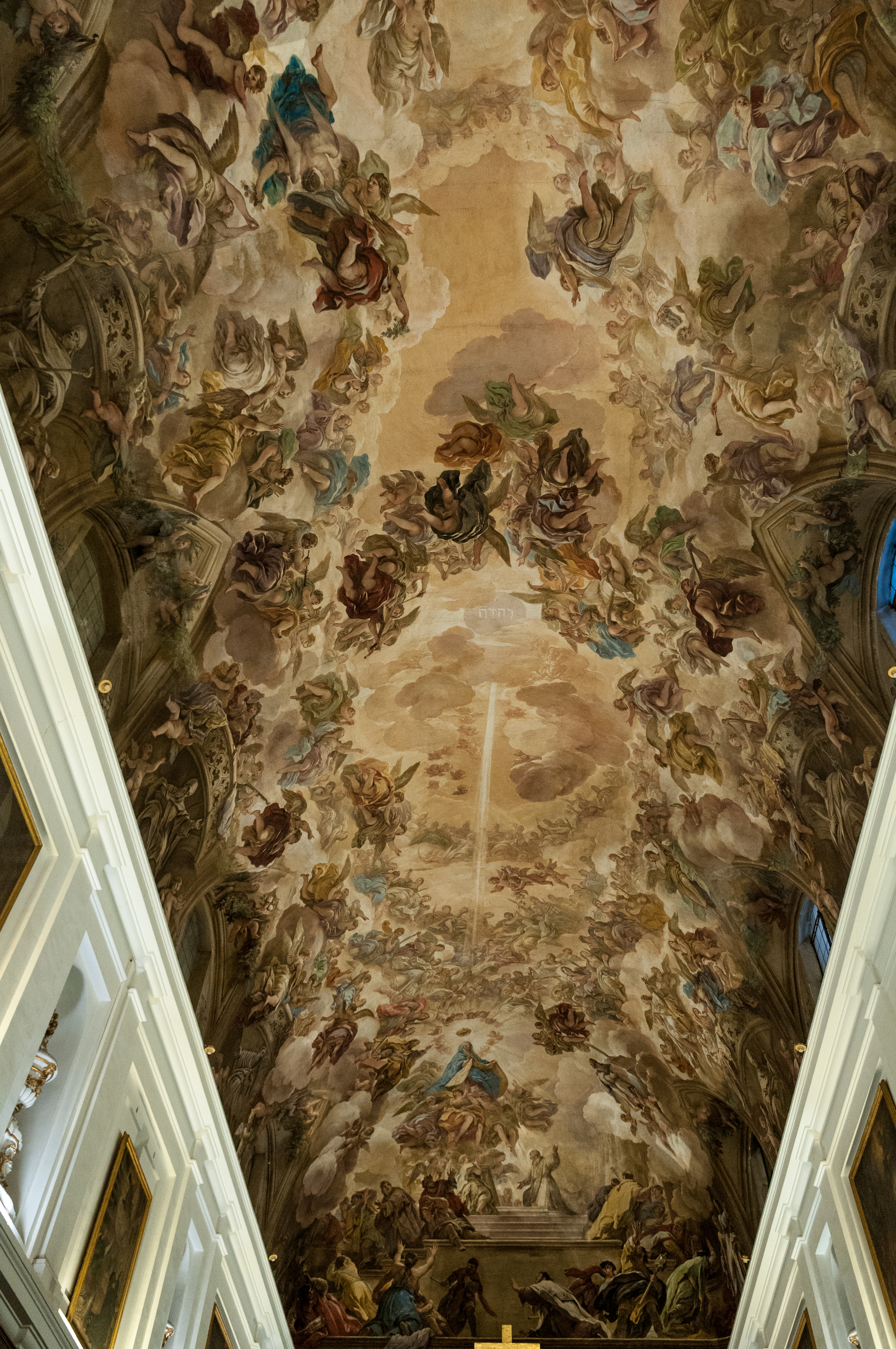 File Cathedral Of Toledo Painting In The Ceiling By Luca Giordano
