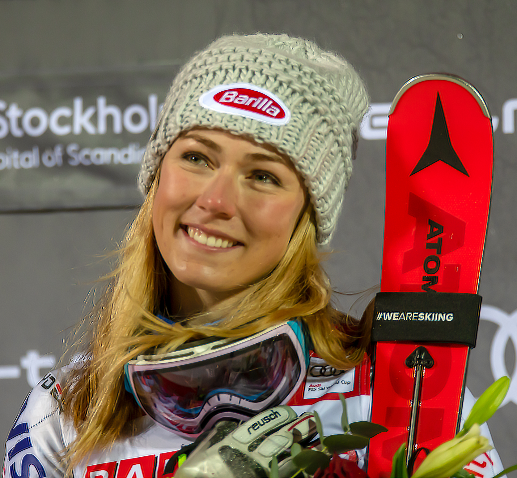 FIS Alpine Skiing World Cup in Stockholm 2019 Mikaela Shiffrin 3.jpg