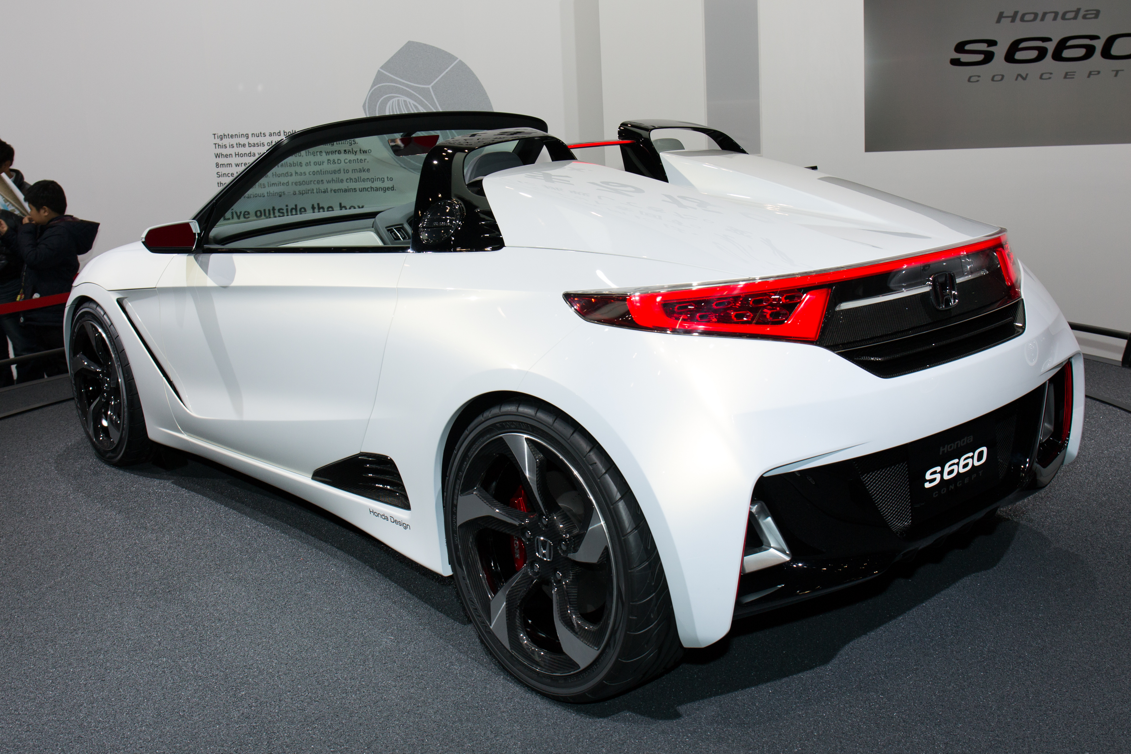 File:Honda S660 Concept rear-left 2013 Tokyo Motor Show ...