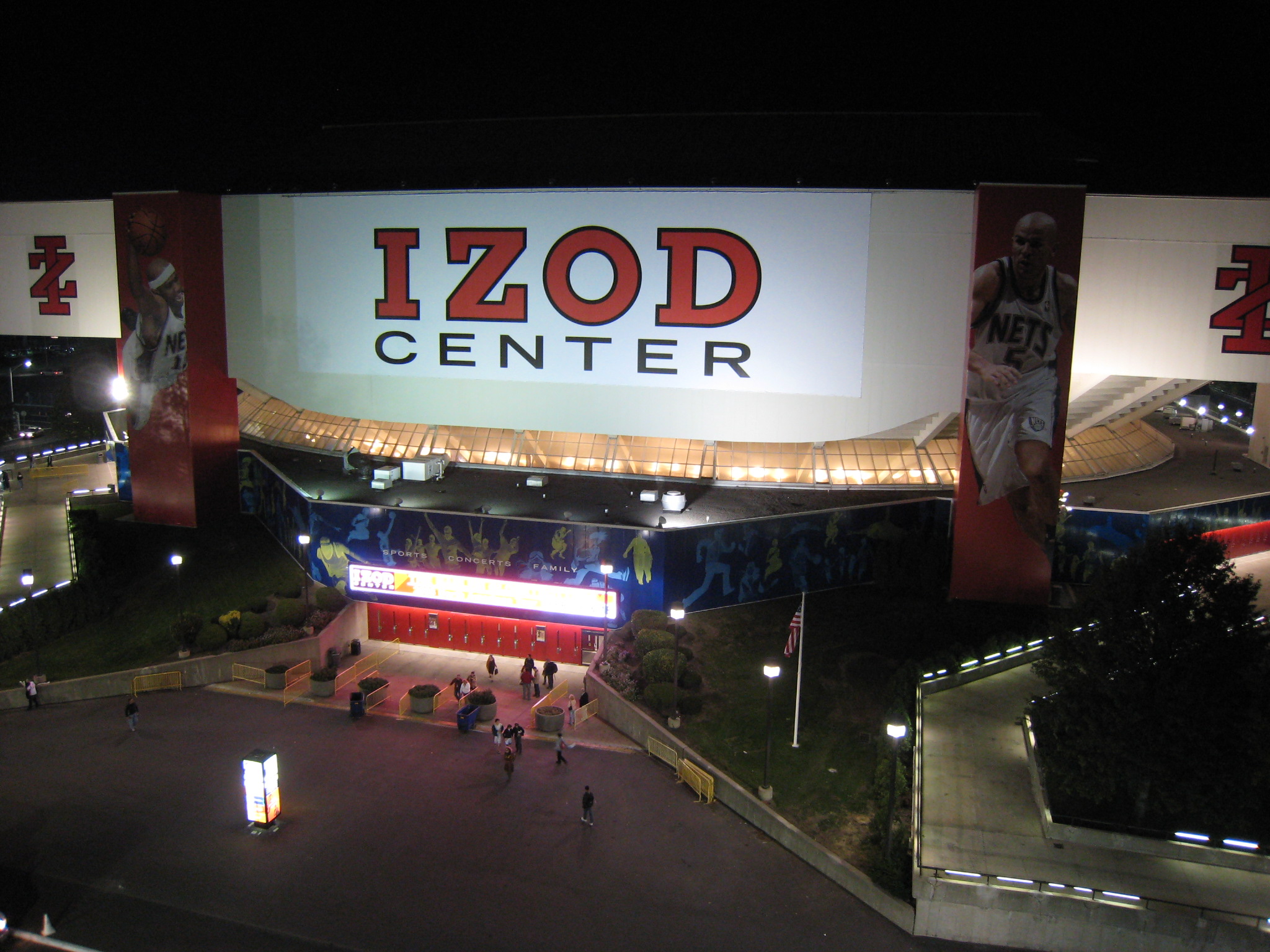 Izod Center Seating Chart