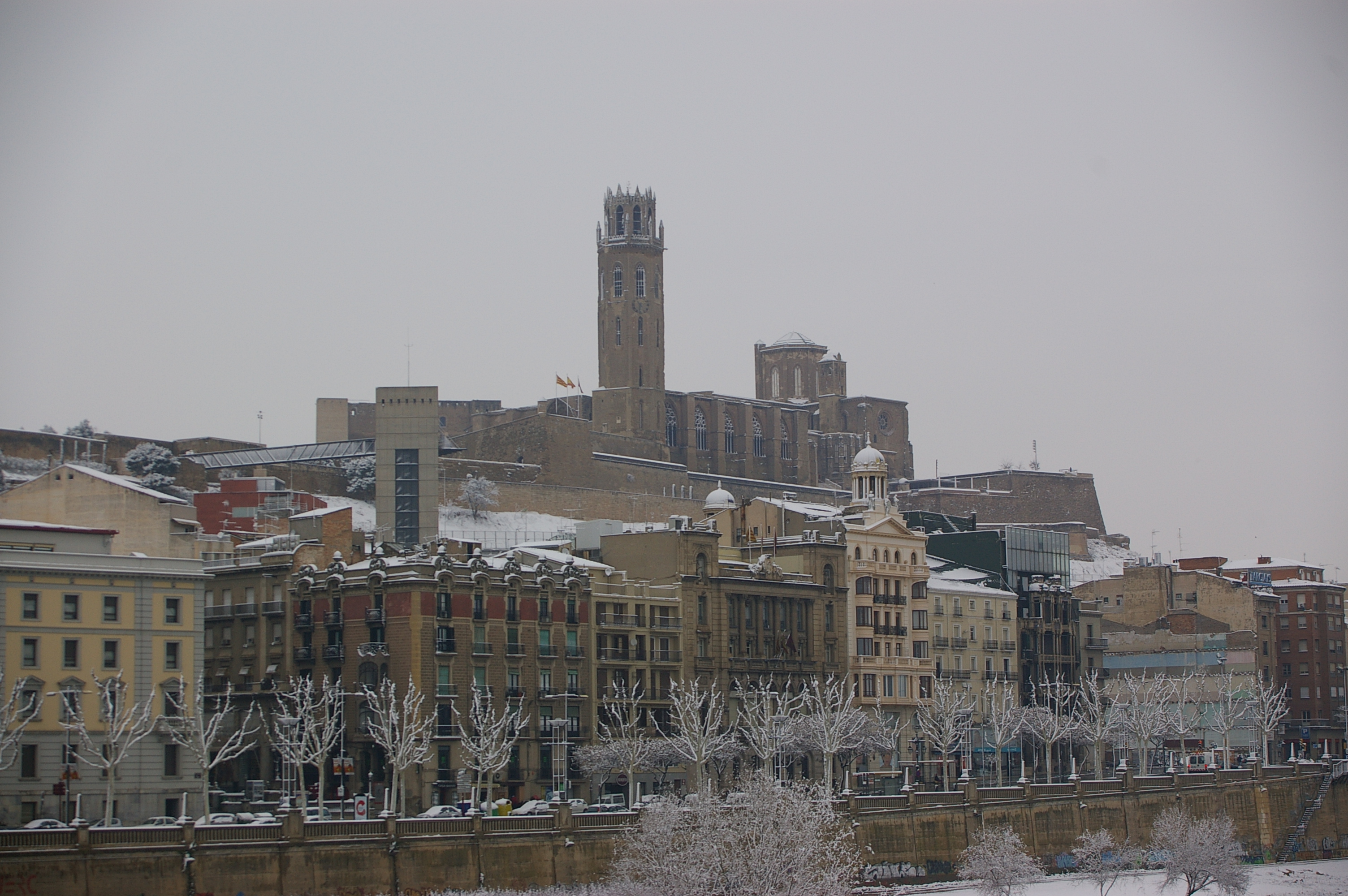 Resultat d'imatges de lleida nevada