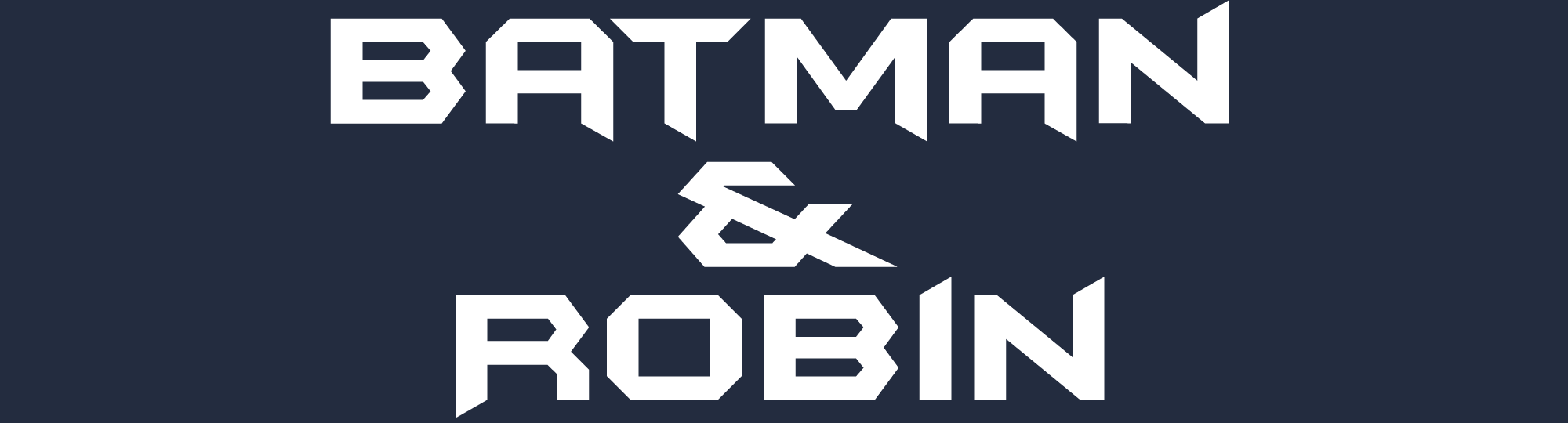 batman and robin logo