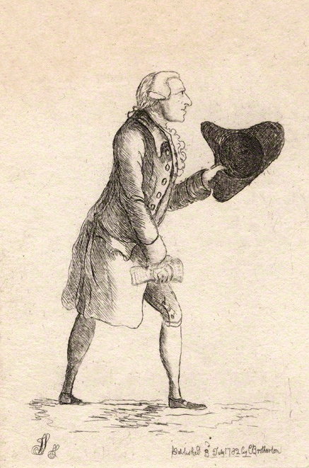 Lord John Cavendish by James Sayers (1782)