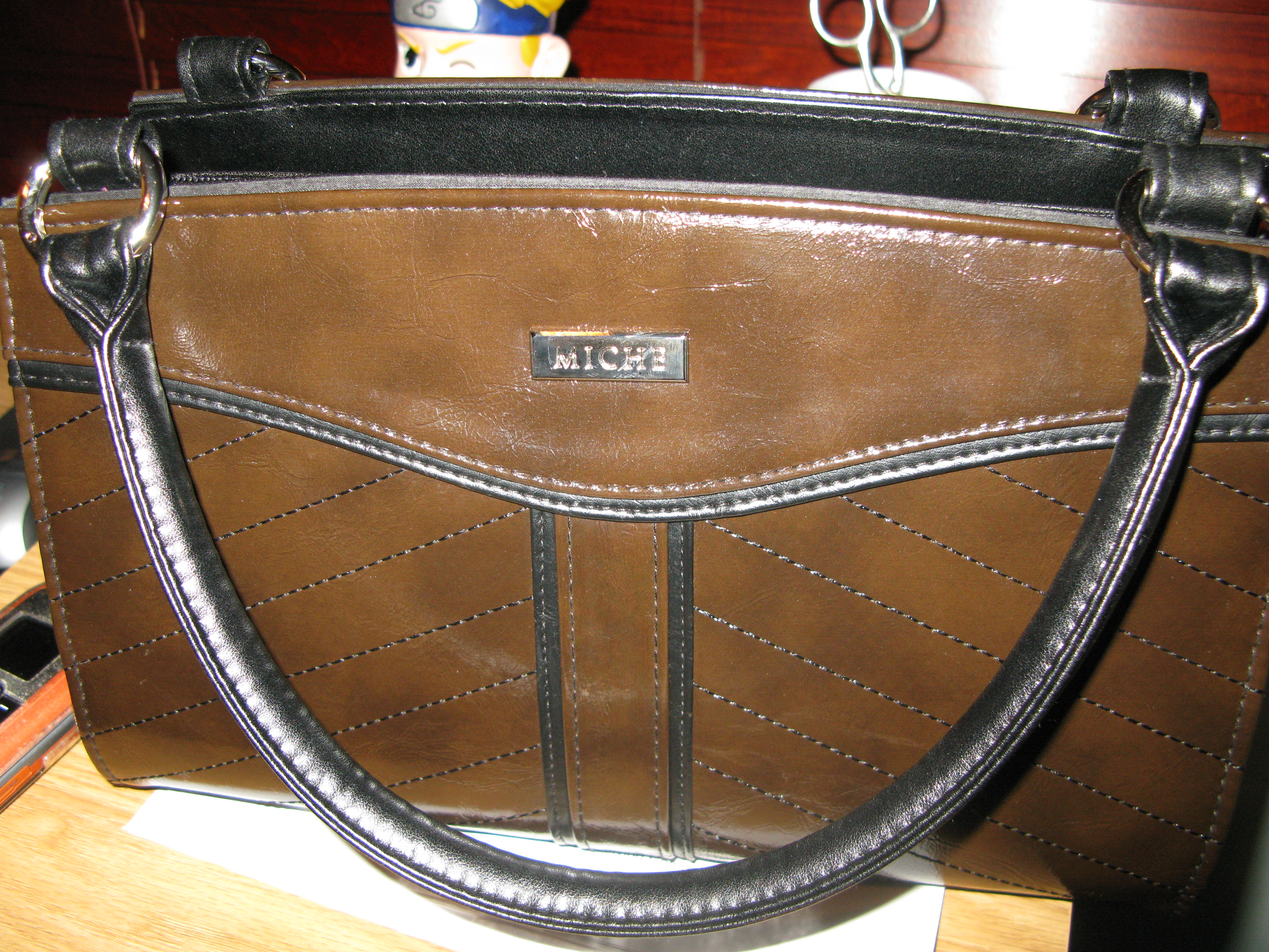 Miche, Bags, Miche Luxe Dark Brown Bag Complete