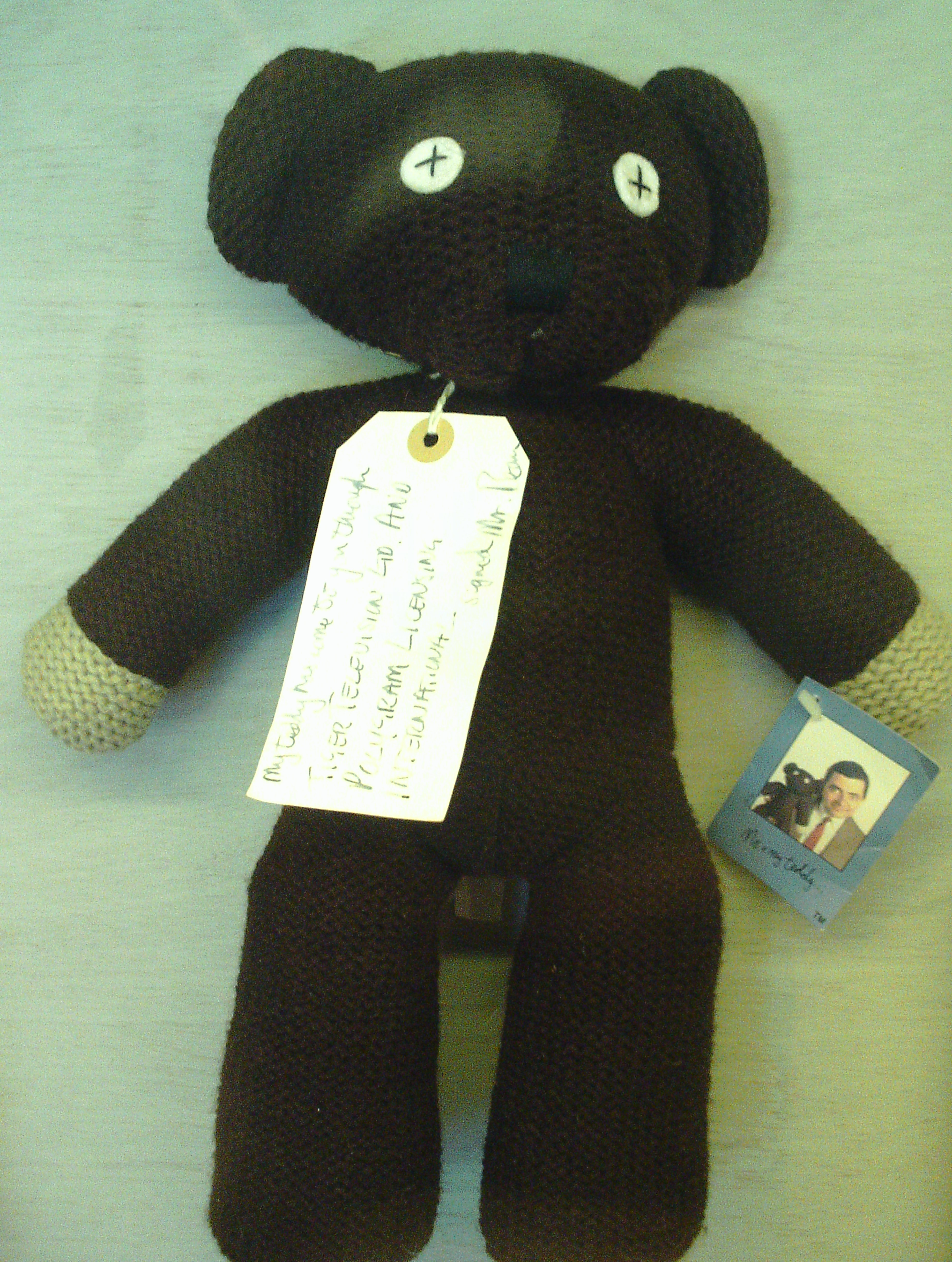 Original mr bean sales teddy bear