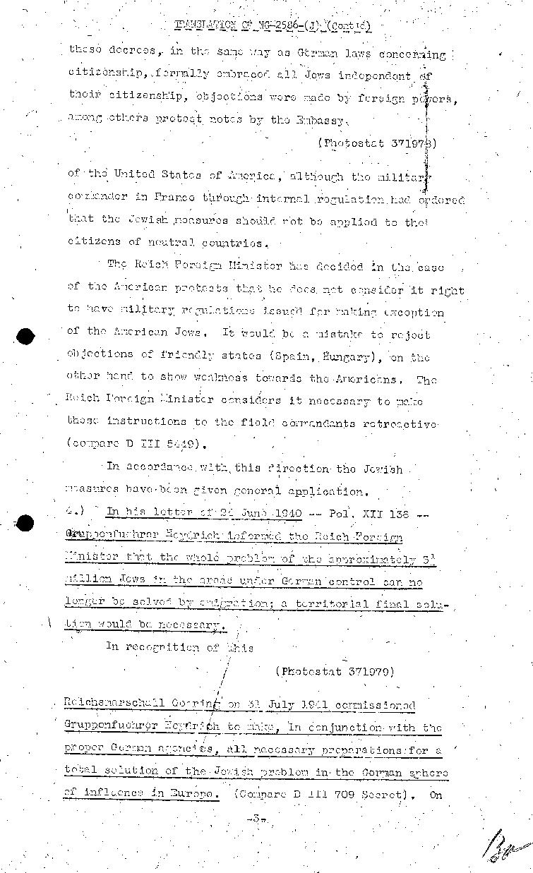 File:Page 3 of translation of Martin Luther Memorandum (21st August 1942).jpg - Wikimedia Commons