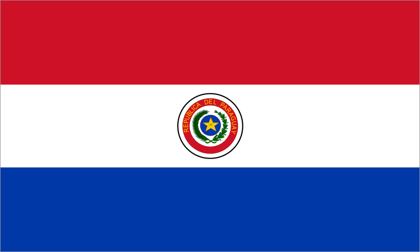 paraguay flag clipart