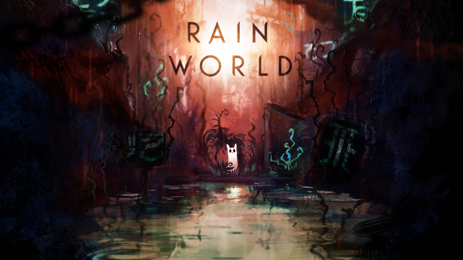 Rain world the watcher. Rain World игра. Rain World ps4. Слизнекот Rain World. Rain World обои.