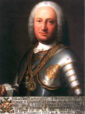 General Giovanni Battista Cacherano di Bricherasio, Knight Grand Cross of the Order of Saints Maurice and Lazarus