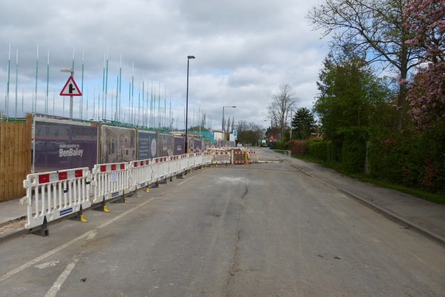 File:Roadworks on Huntington Road - geograph.org.uk - 3929303.jpg