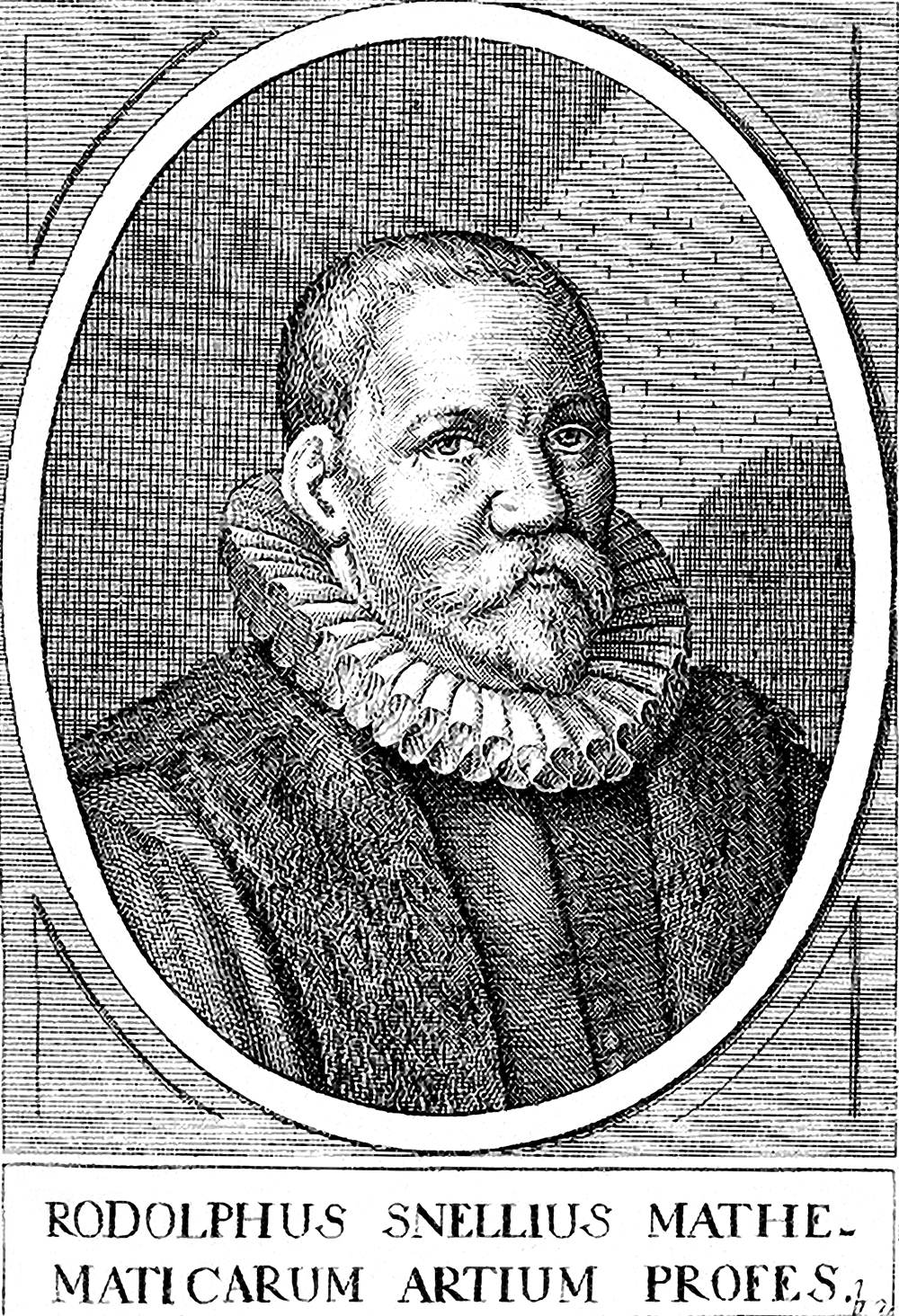 17th century portrait of Snellius