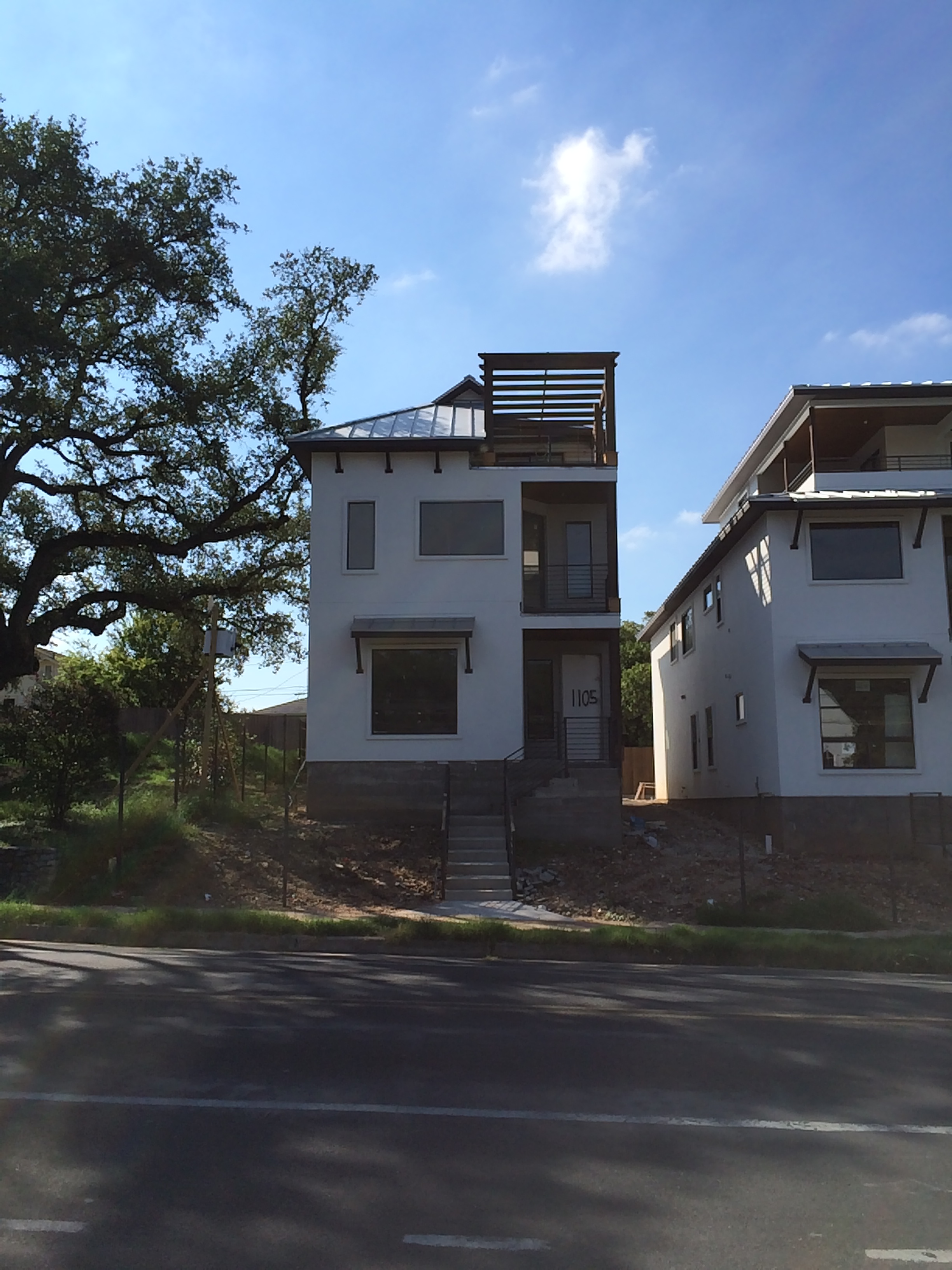 File:Site of Charles W. Barnes House, 1105 E. 12th St. Austin, now