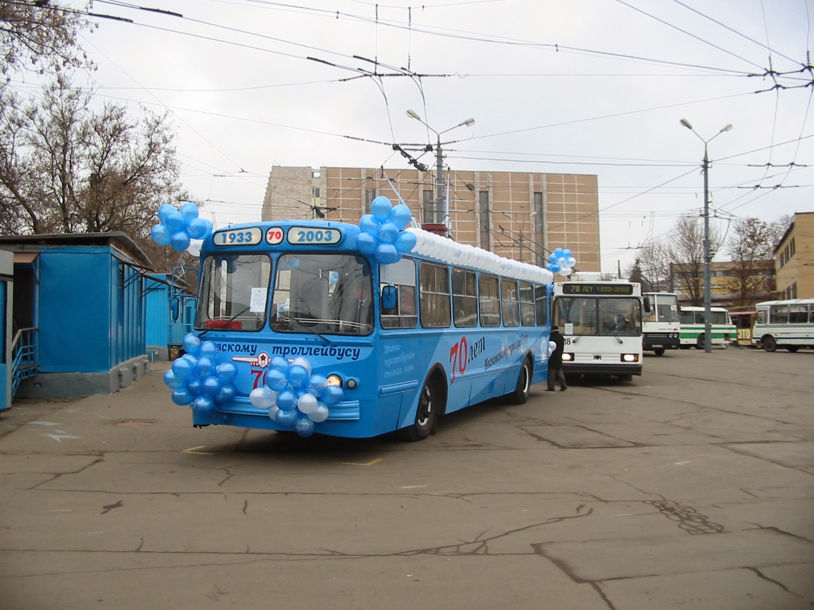 троллейбусный парк в москве