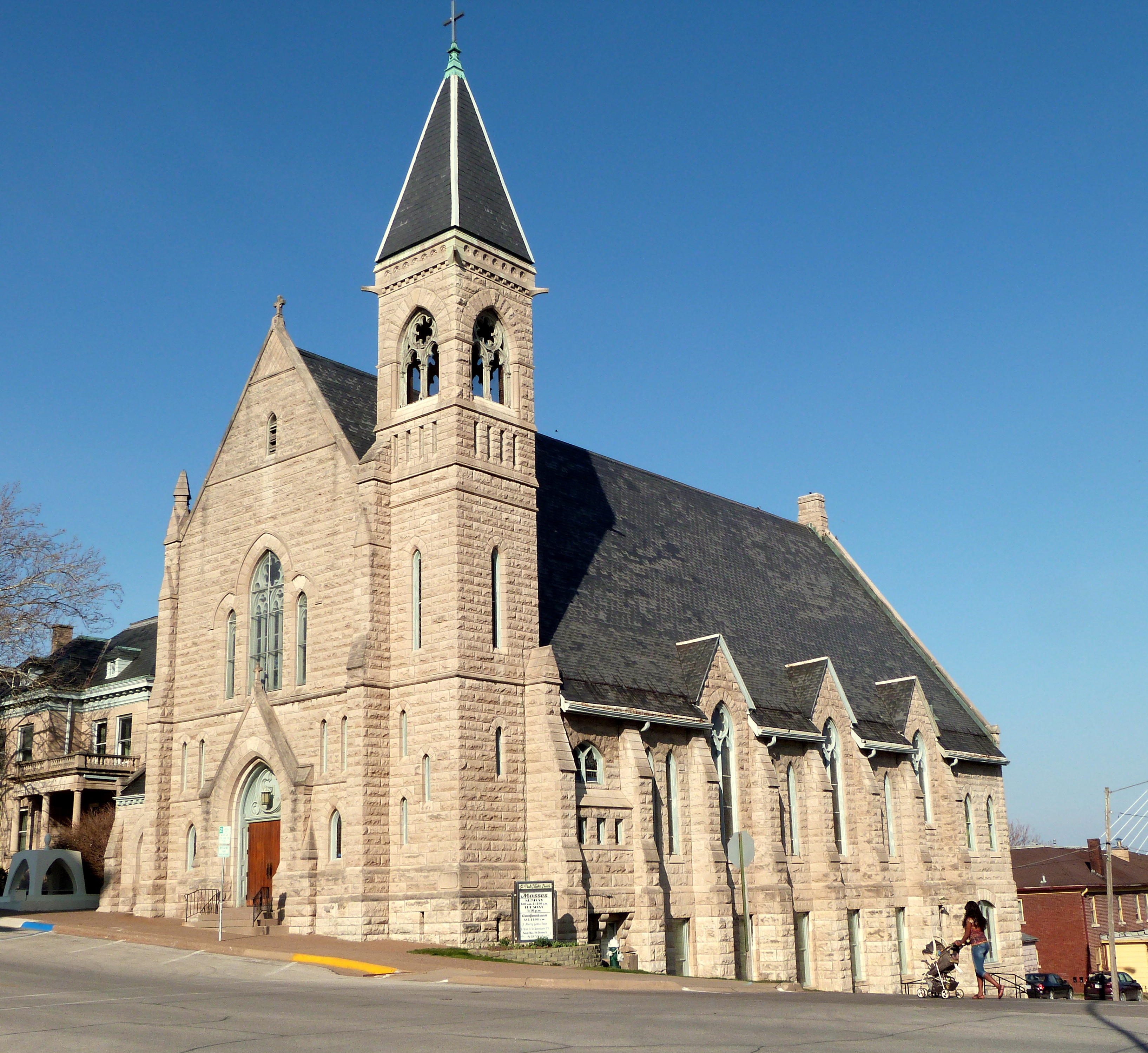 FileSt Paul Catholic Church  Burlington Iowa.jpg  Wikimedia Commons