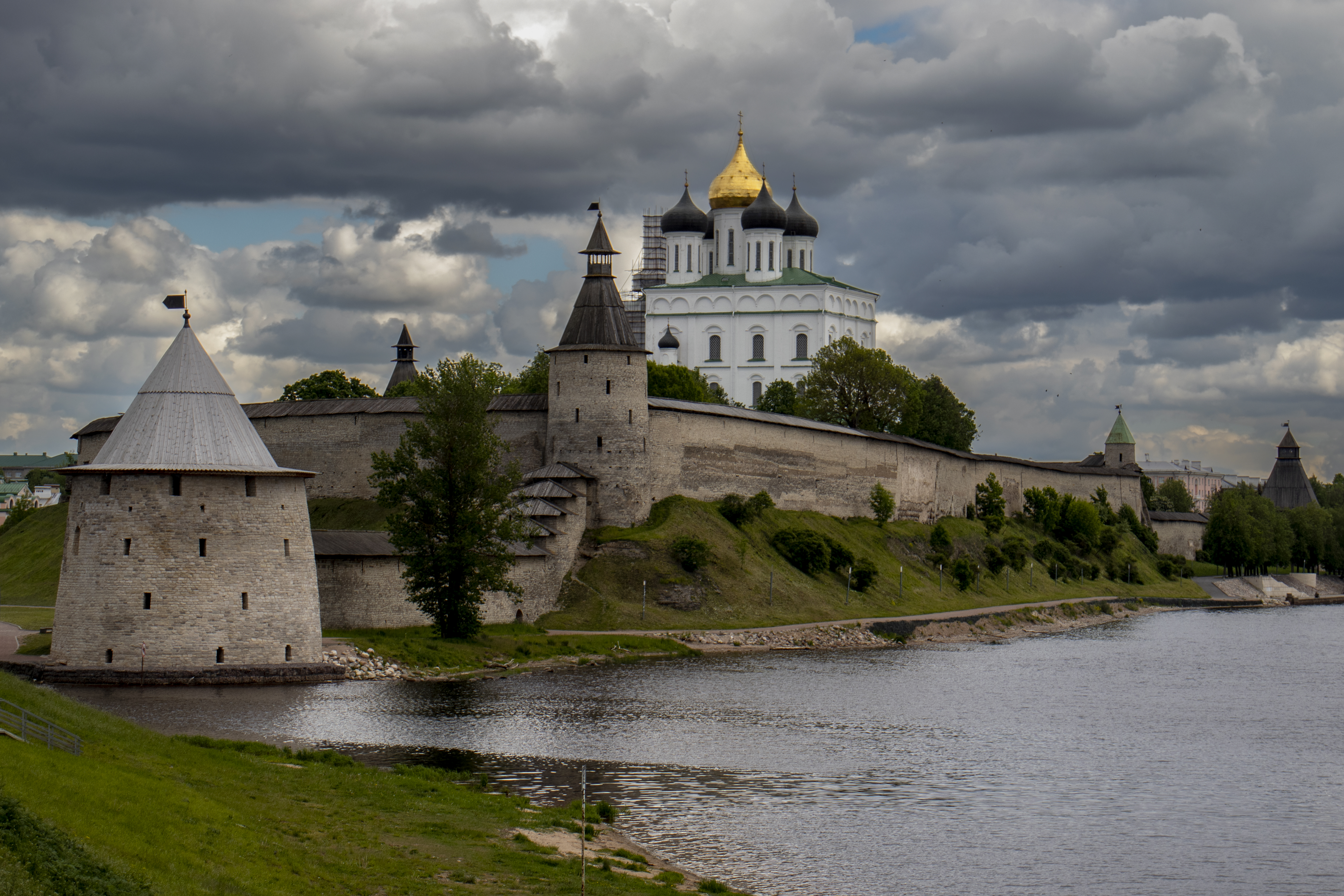 Псковский Кремль 3д модель