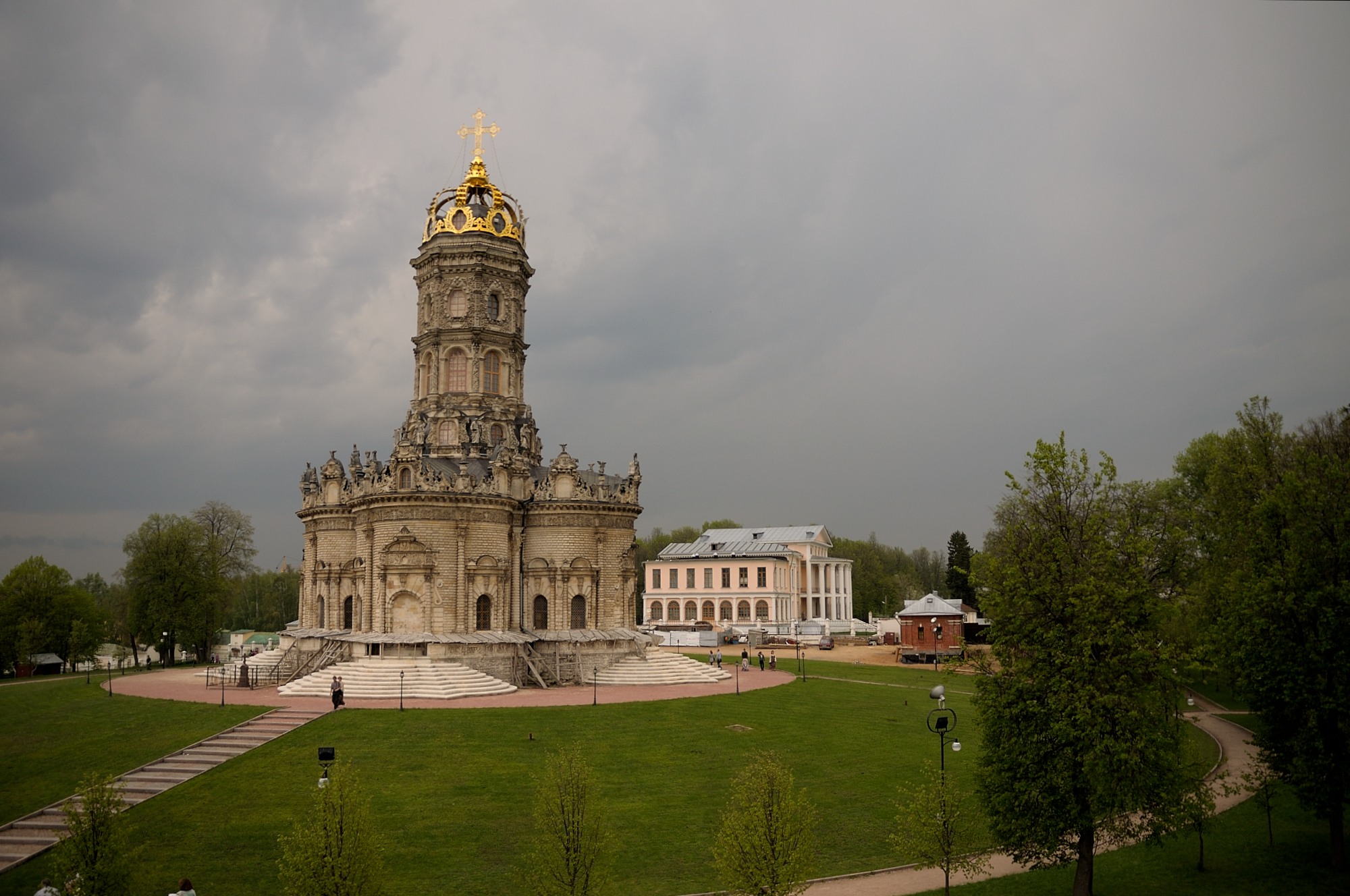 Храм в Дубровицах чертежи