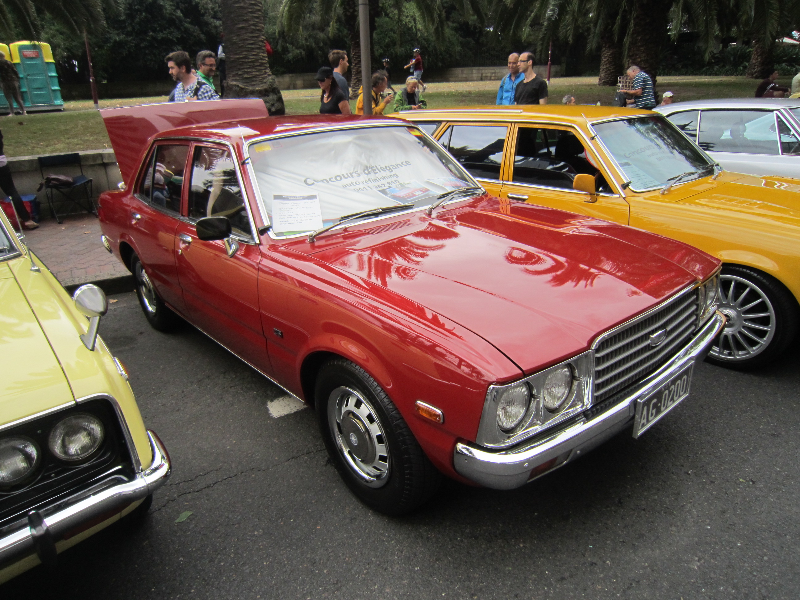 Файл:1977 Toyota Corona (RT104) CS sedan (15882344230).jpg — Википедия