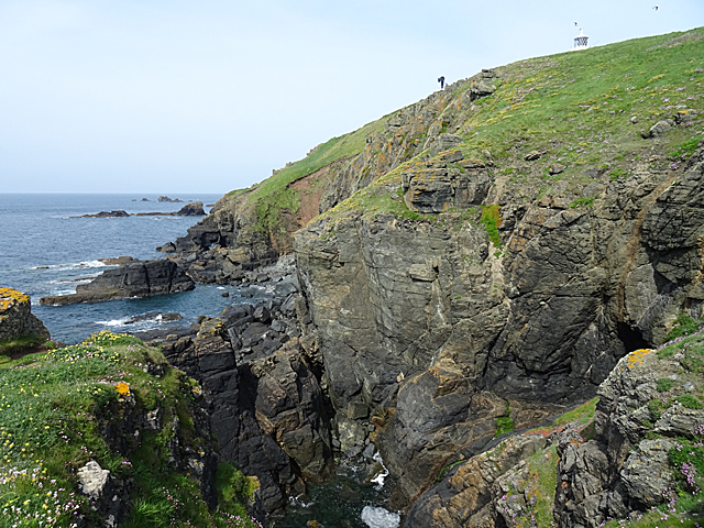 File:Cliffs at the Lizard - geograph.org.uk - 6134502.jpg