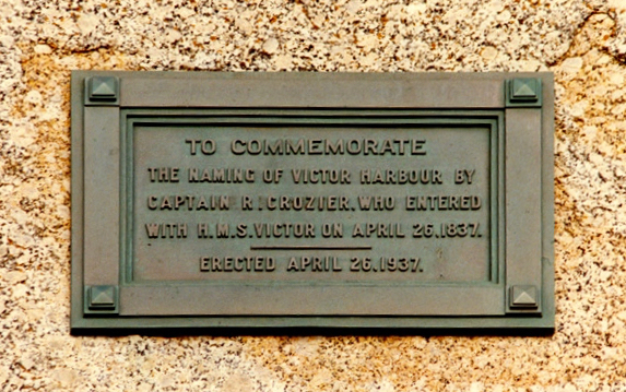 File:Commemorative plaque, 1937 -- naming of 'Victor Harbour' (SLSA B-42899).jpg