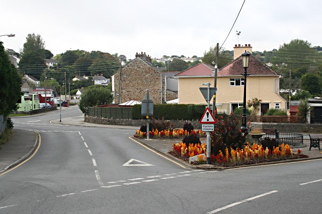 File:Flowers at the Junction - geograph.org.uk - 563110.jpg