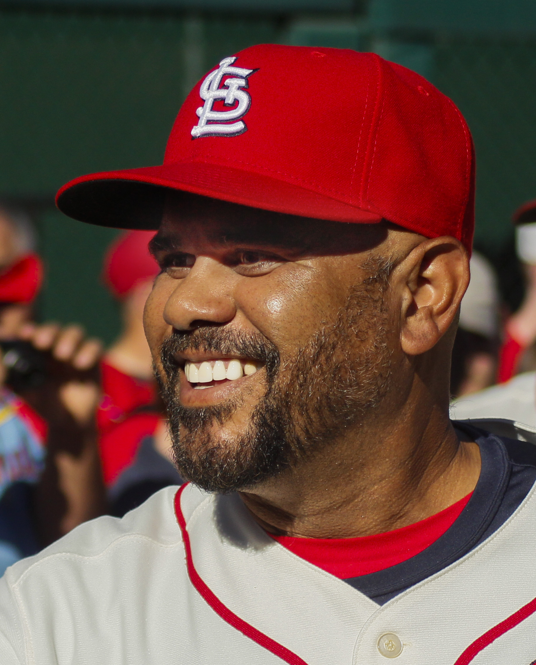 Matt Carpenter of St. Louis Cardinals. Perfect beard.