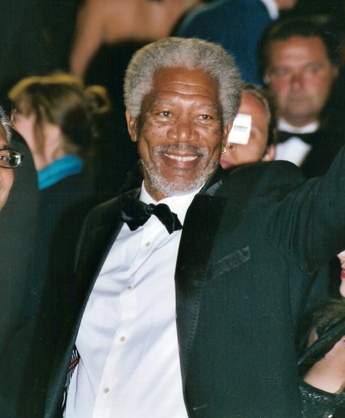 Morgan Freeman en Cannes, 2005