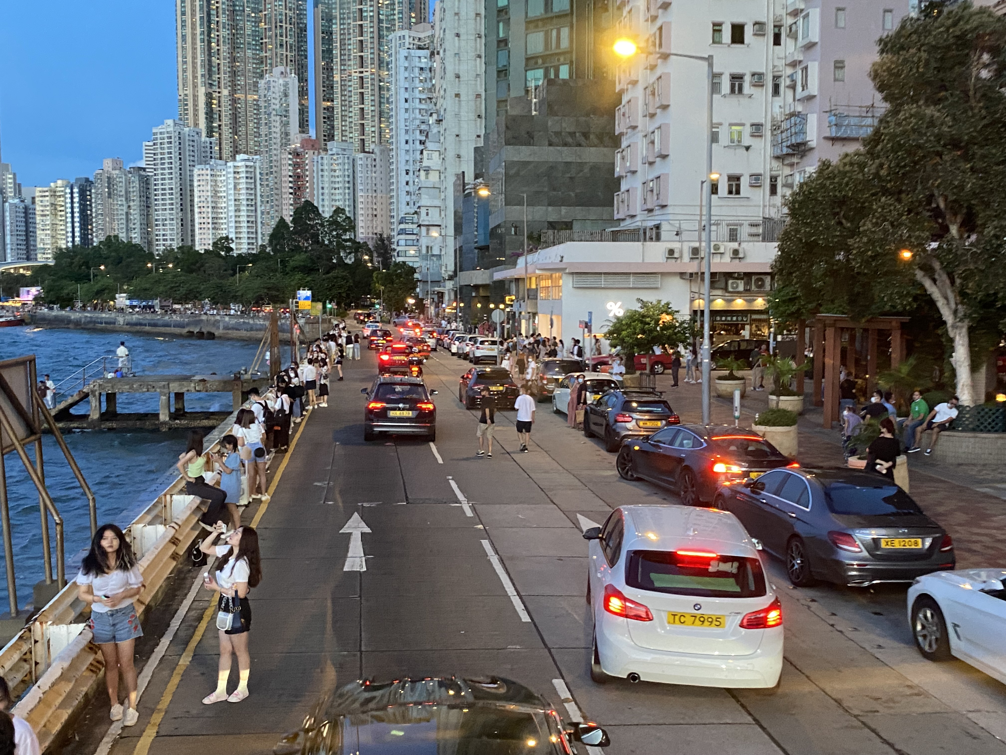 Kennedy Town Docks.