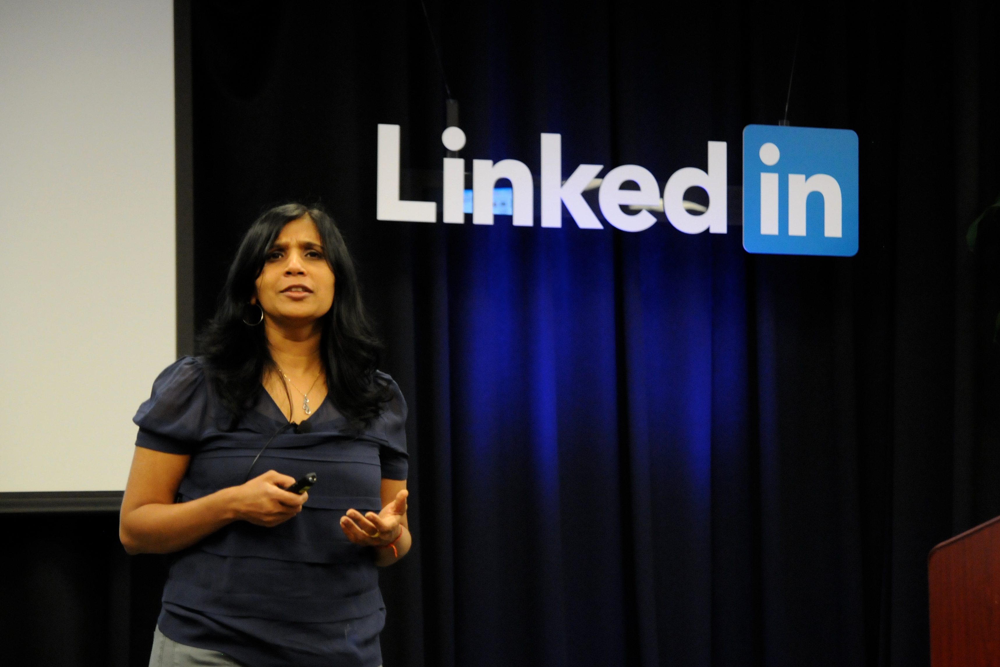 Sinha at LinkedIn, 2012