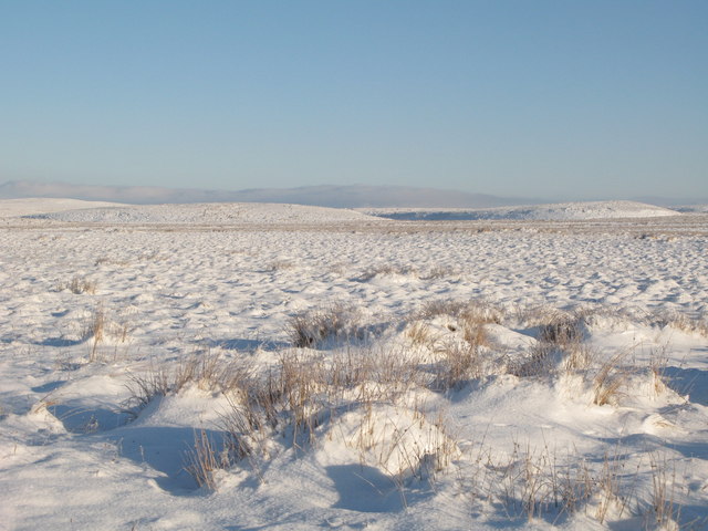 File:Snowy moorland southeast of the Foumart Hills - geograph.org.uk - 1650330.jpg