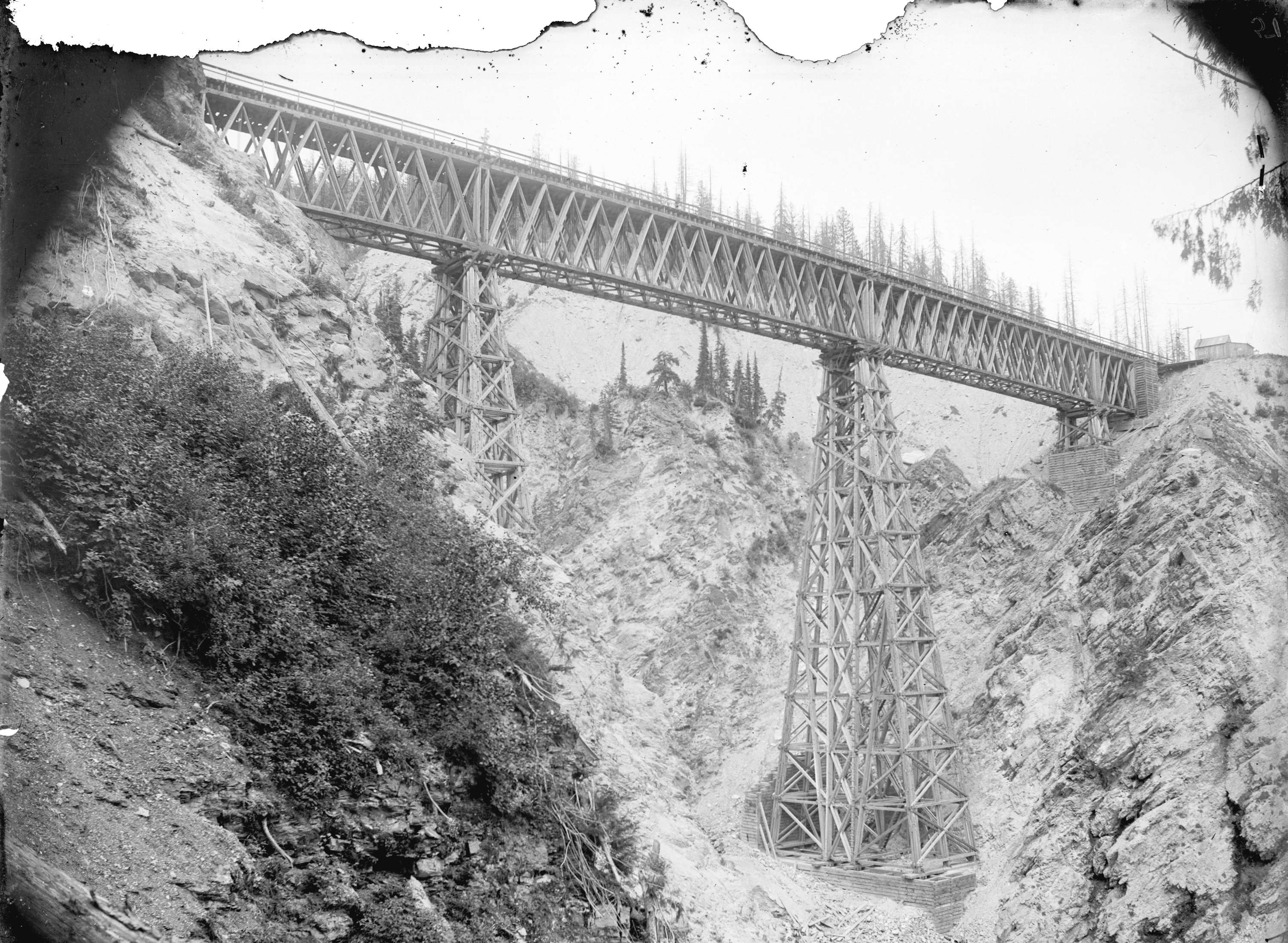 File:Stoney Creek Bridge construction 1893.jpg - Wikimedia Commons