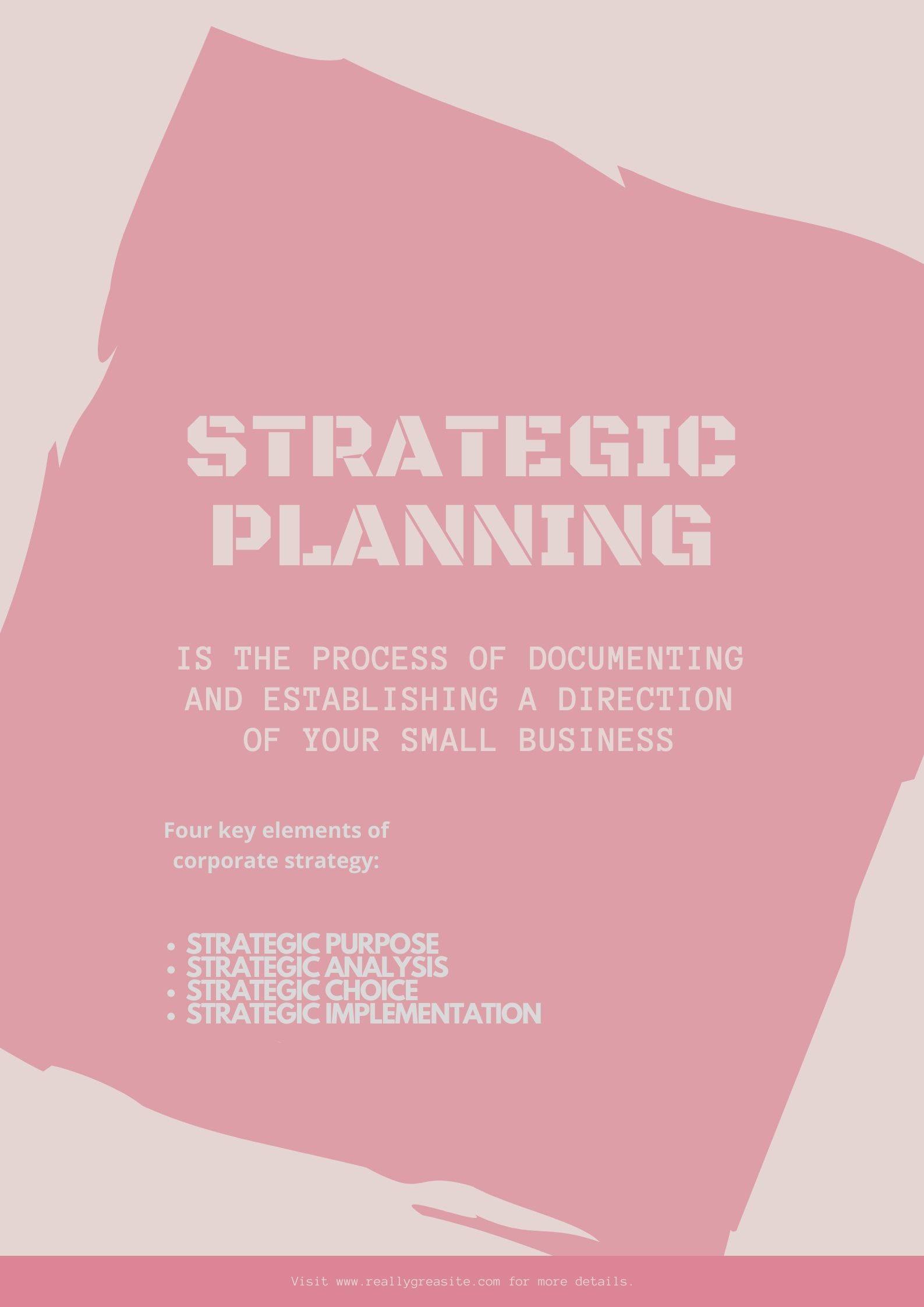 strategic plans