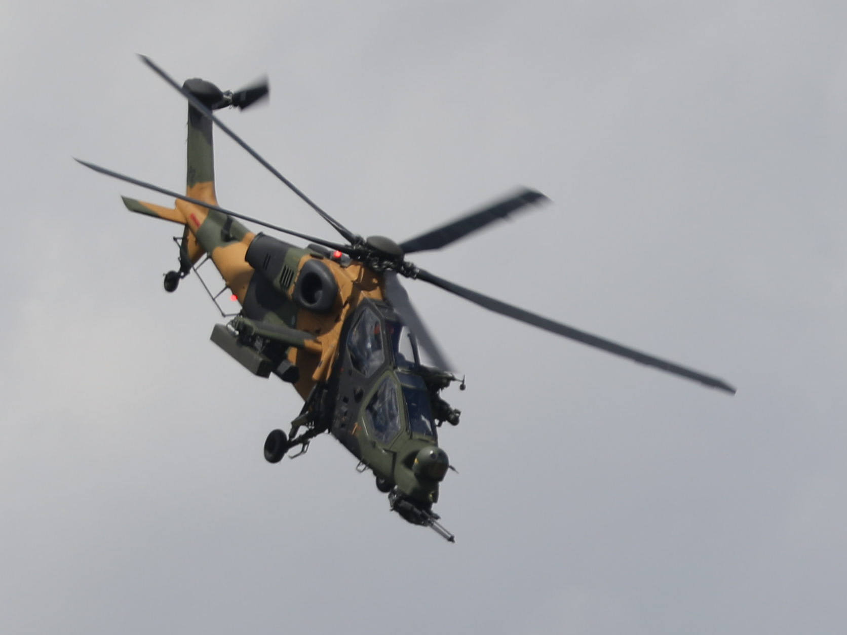 The T-129 ATAK helicopter 