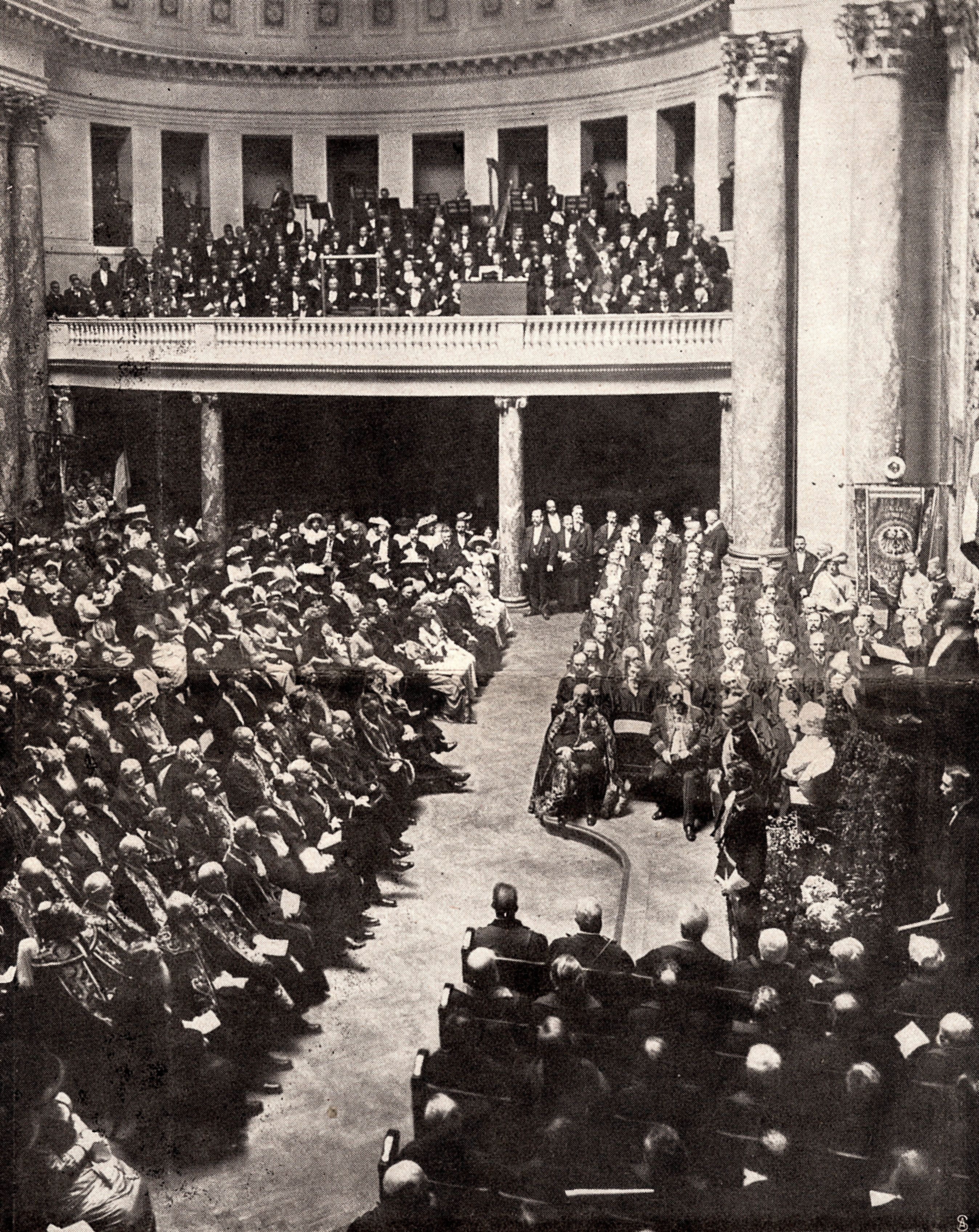 Otto Hintze speaks (Berlin, 1913)