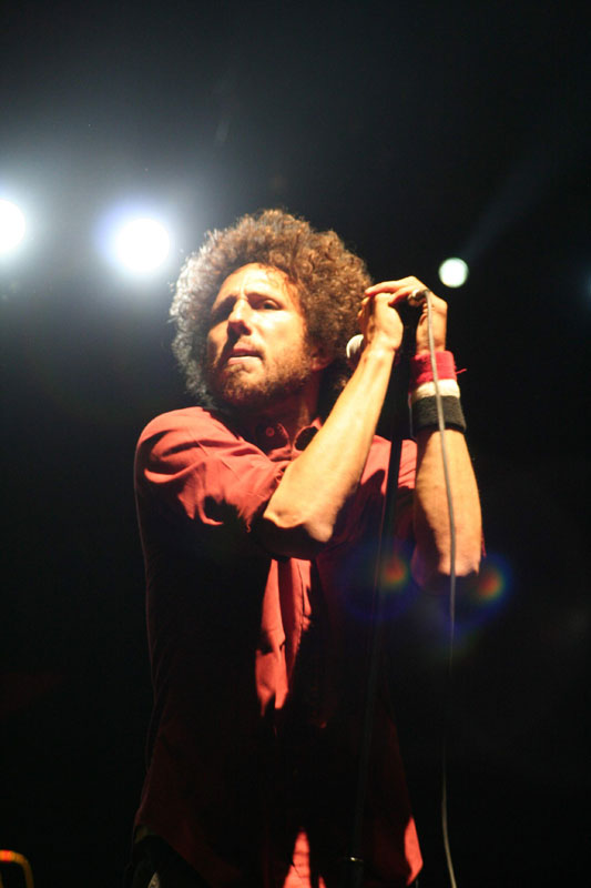 What nationality is Rage Against the Machine singer?