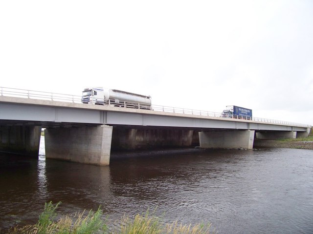 File:A74 Bridge Over River Esk At Metal Bridge - geograph.org.uk - 1410585.jpg