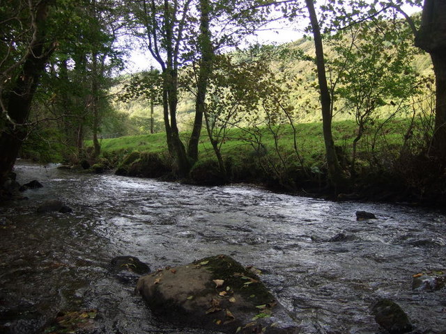 Afon Gwaun at Cilrhedyn - geograph.org.uk - 1549385