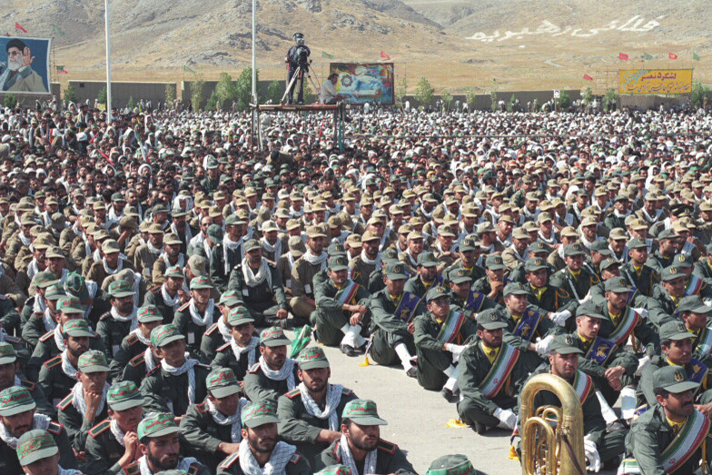 File:Ali Khamenei with the Revolutionary Guard Corps and Basij - Mashhad (33).jpg