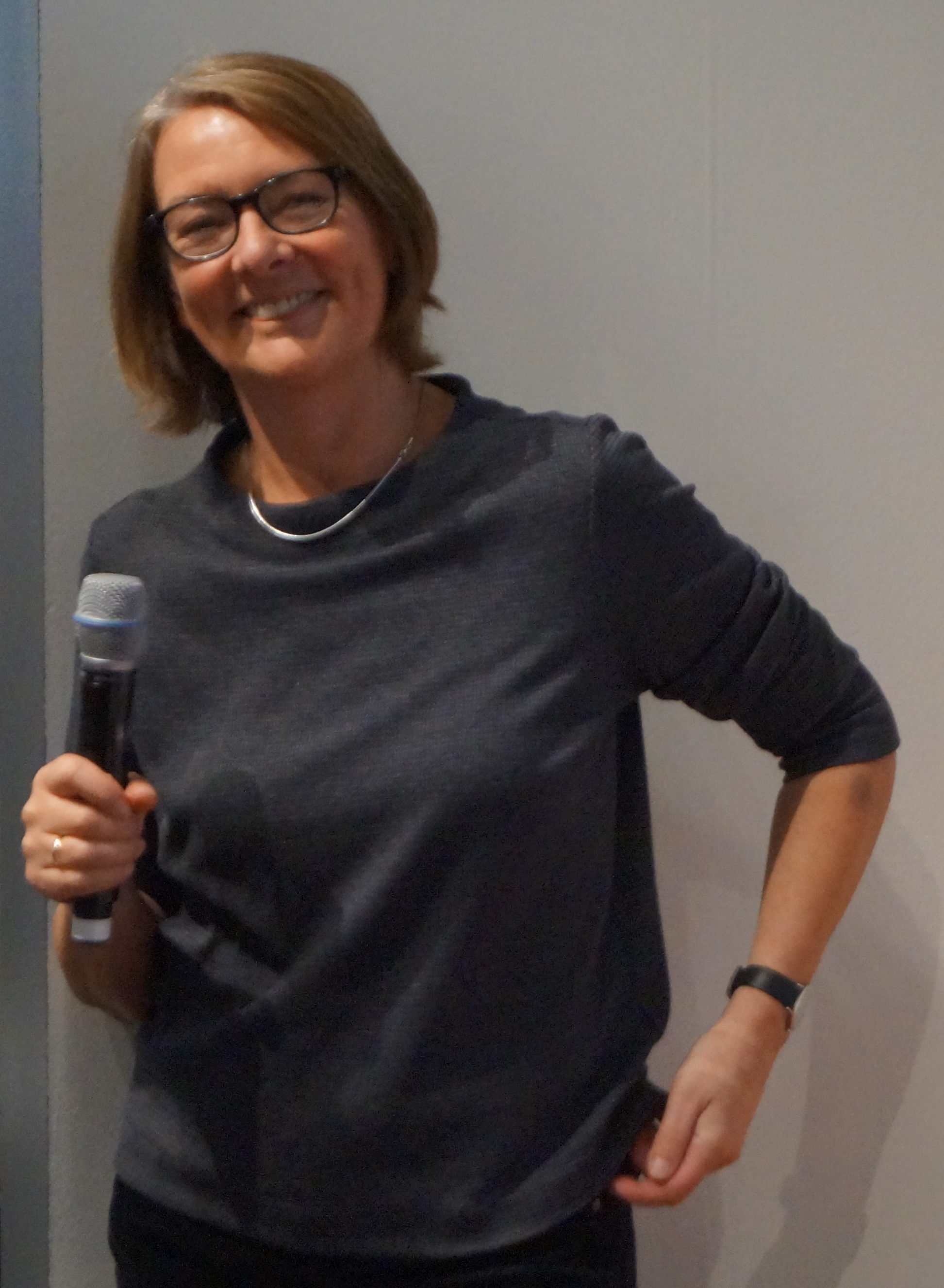 Annette Kopetzki auf der [[Frankfurter Buchmesse