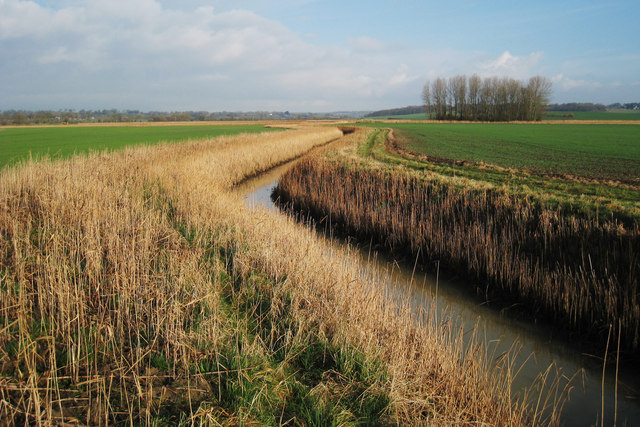 File:Drainage Channel to Newmill Channel - geograph.org.uk - 1190095.jpg