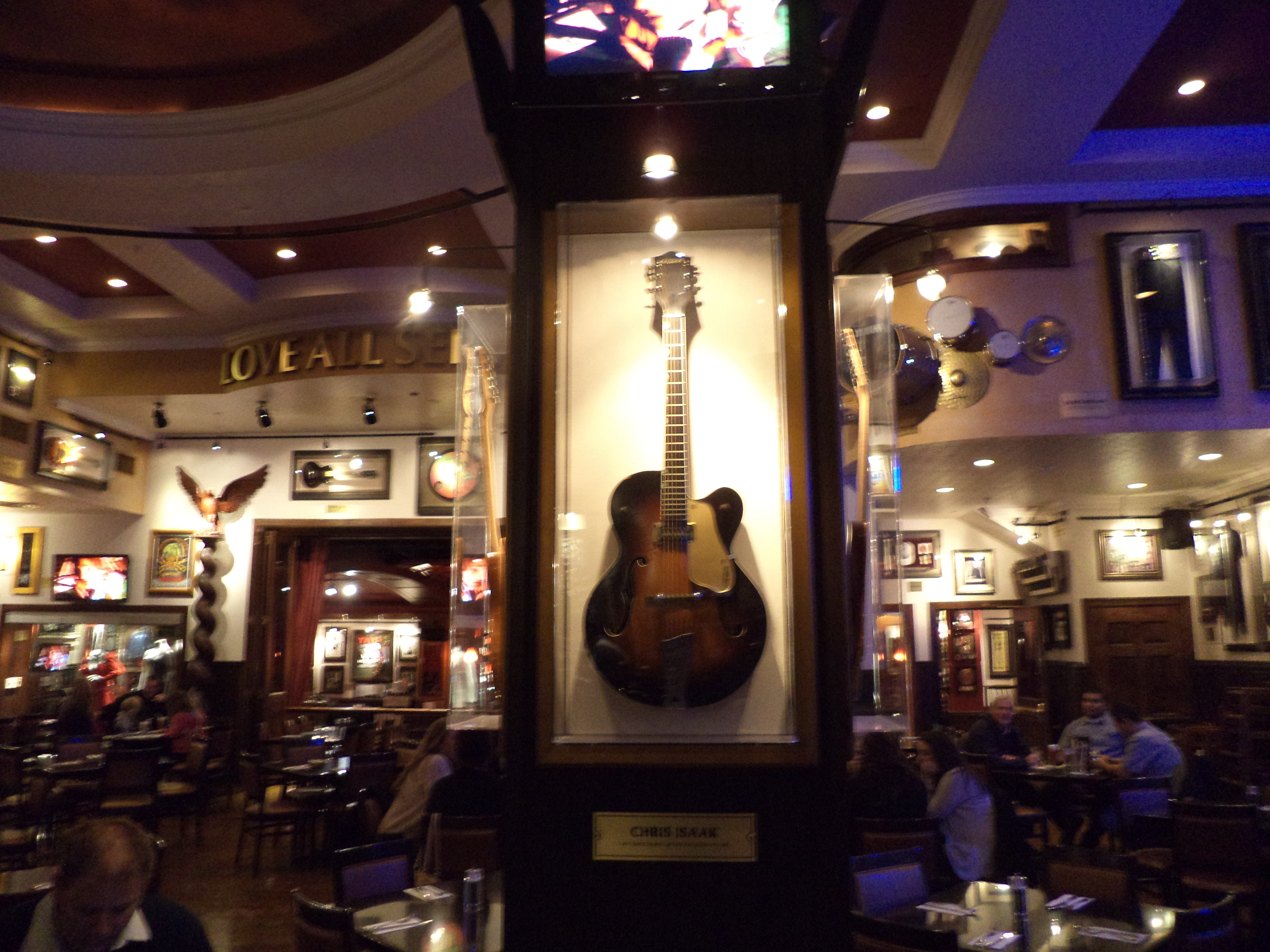 Hard Rock Cafe Atlanta Chris Isaak.JPG. 