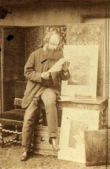 Joseph Cundall, albumen carte-de-visite, 1860s