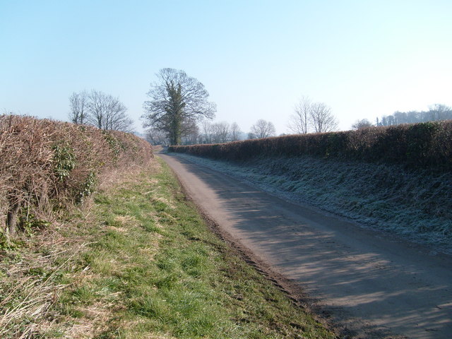 File:Lane from Montacute Lower Town - geograph.org.uk - 700420.jpg