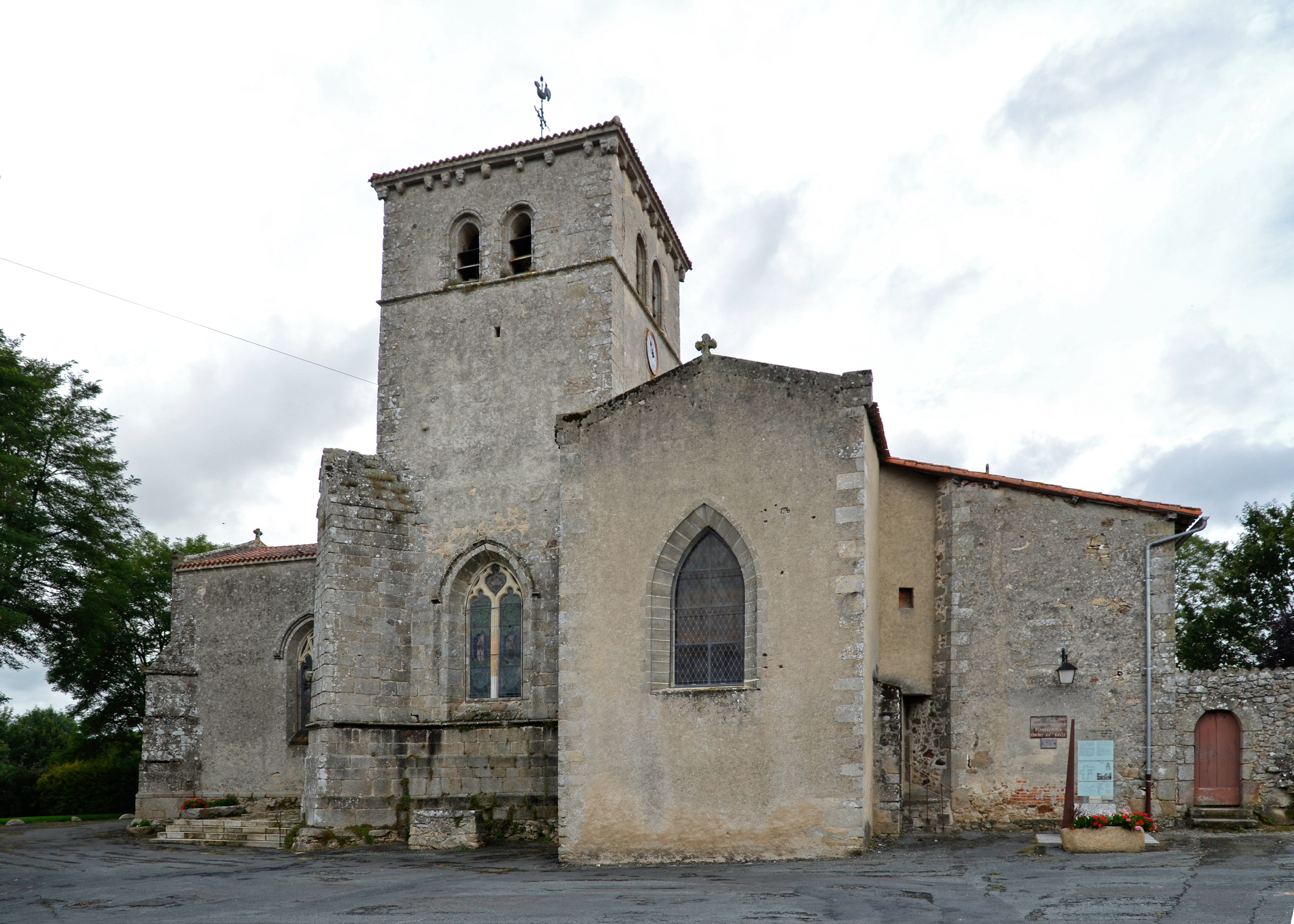 Eglise Saint-Jouin  France Nouvelle-Aquitaine Deux-Sèvres Mauléon 79700