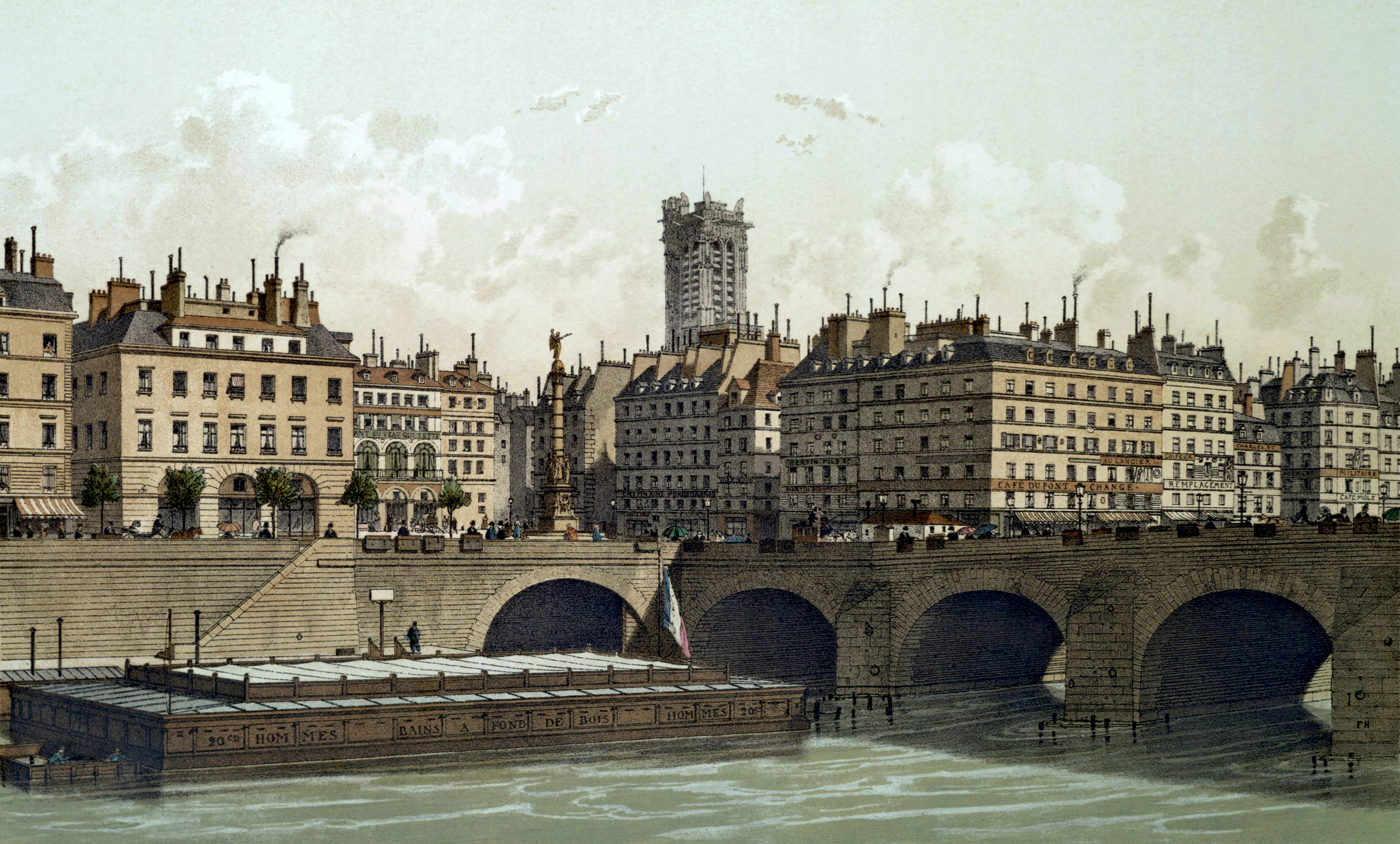 Paris during the Bourbon Restoration